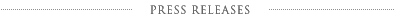 Press Releases