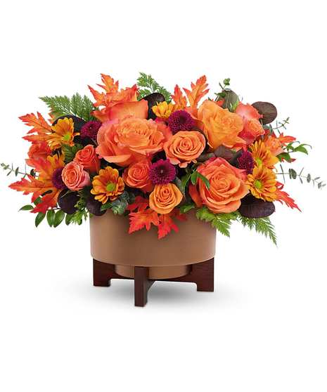 Fall For Copper Centerpiece