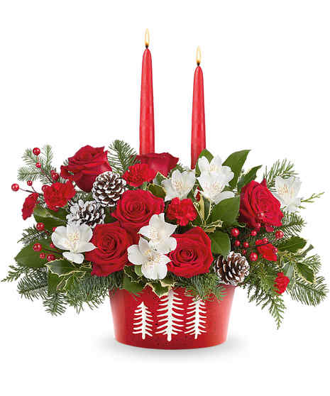 Evergreen Charm Centerpiece