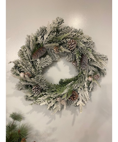 Silk Christmas Wreaths