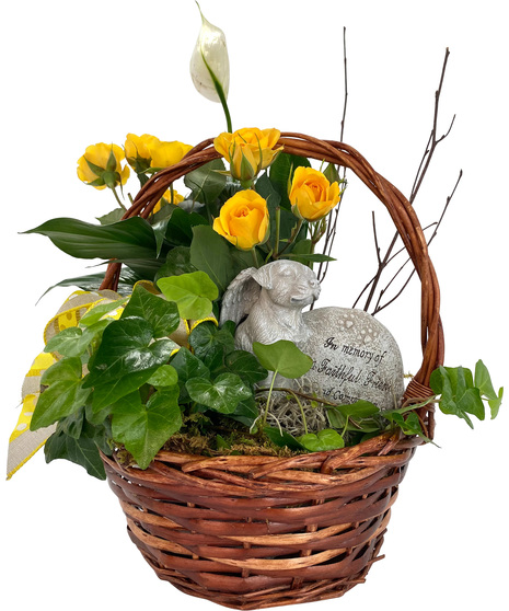 Dog Sympathy Basket