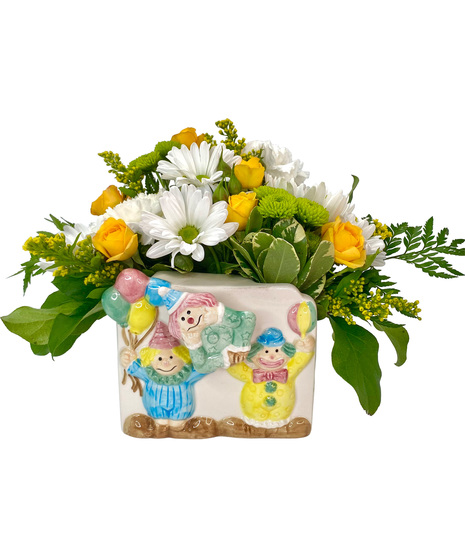 Vintage Musical Planter Bouquet - Multiple Designs