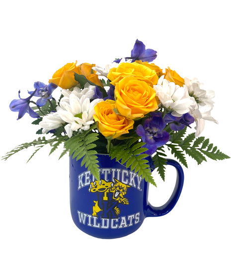 Kentucky Wildcats Mug Bouquet