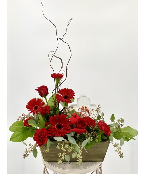 Cardinals Appear Bouquet