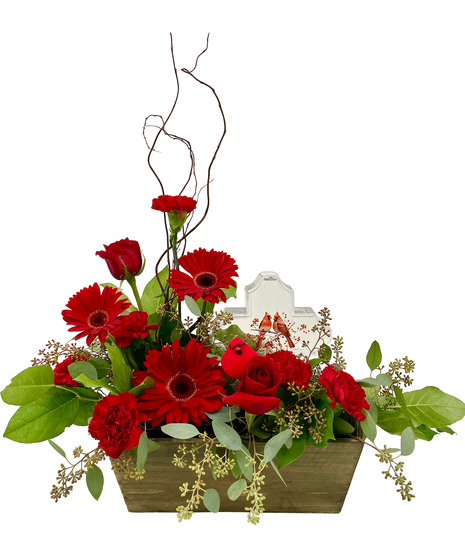 Cardinals Appear Bouquet