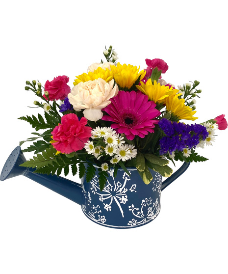 Spring Dreams - Watering Can Bouquet