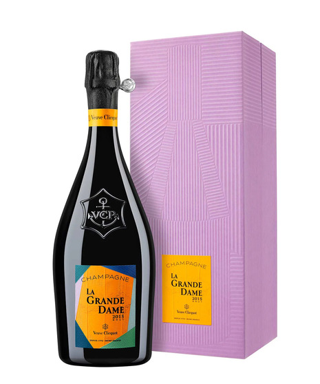 Veuve Clicquot La Grande Dame Champagne 2015 Gift Box - Lavender