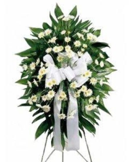White Daisy Standing Spray