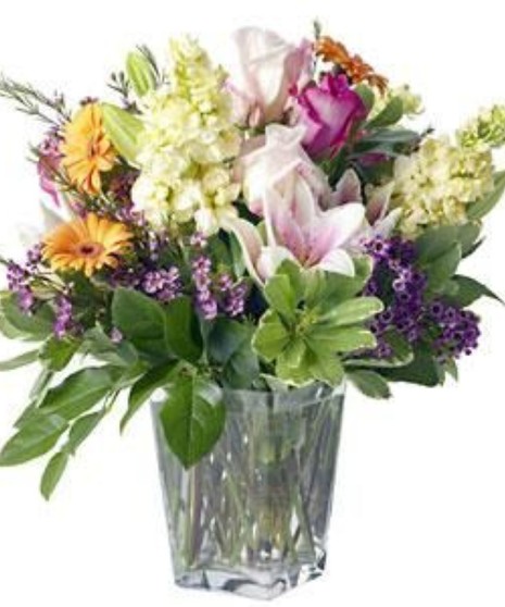 Classic English Garden Bouquet - by Adrian Durban
