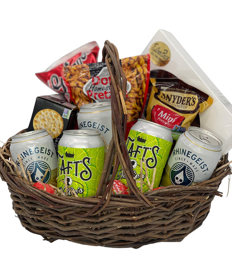 Craft Beer and Snacks Gift Box