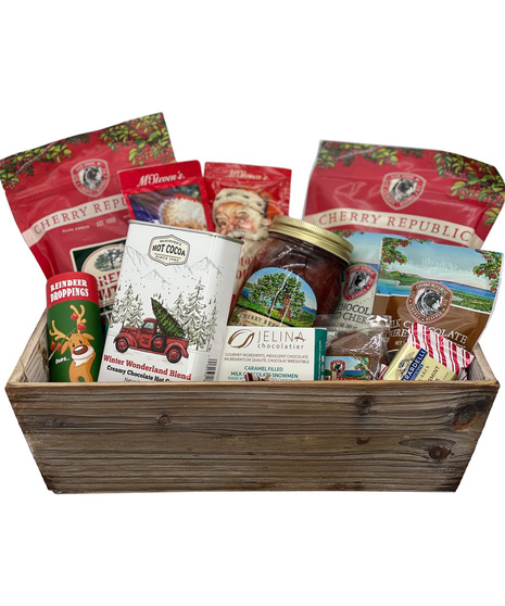 Cherry & Bright Holiday Gift <BR> Featuring Cherry Republic  Gourmet Cherries
