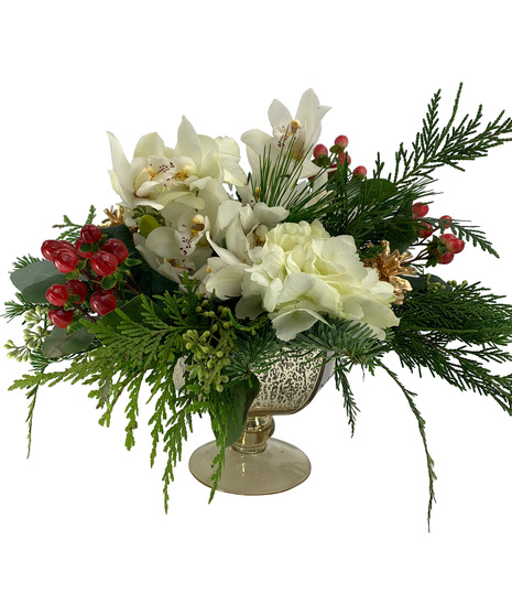 Del's Golden Holiday Bouquet