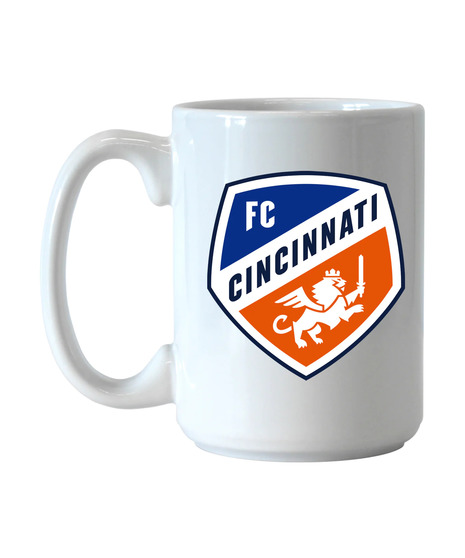 colorful classic bouquet in FC Cincinnati sports mug