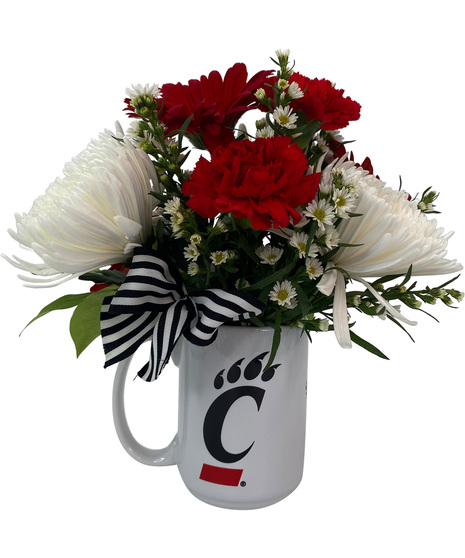 The University of Cincinnati Bearcat Bouquet