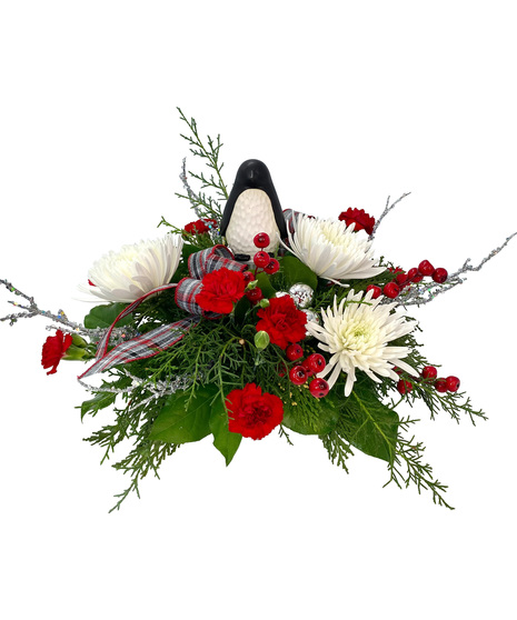 Precious Penguin Centerpiece