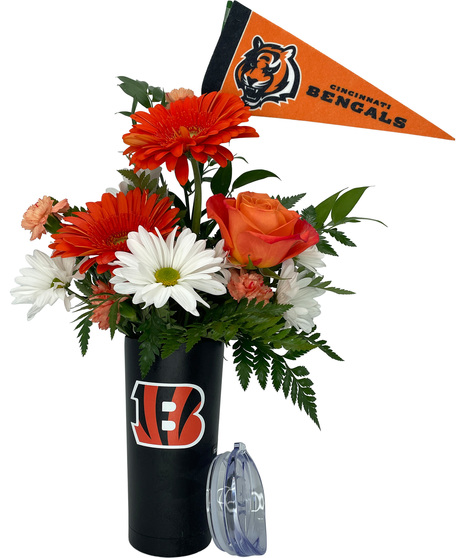 Cincinnati Bengals Powder Coat Tumbler