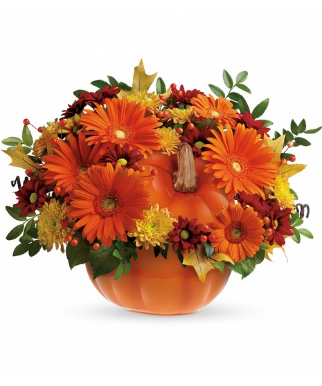 Adrian Durban's Autumn Pumpkin Bouquet