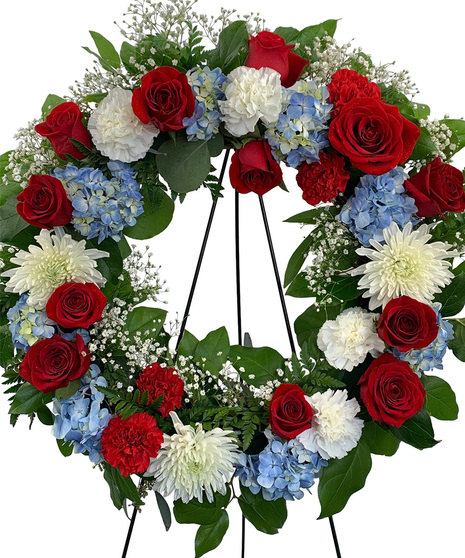 Patriotic  Wreath
