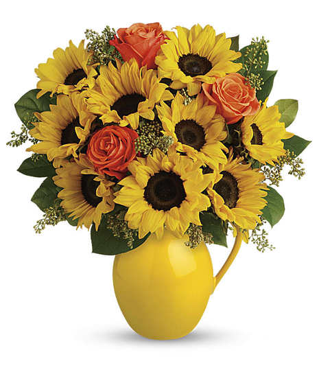 Sunny Days Sunflower Bouquet - Cincinnati, Ohio Flower Delivery