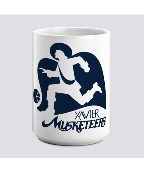 XU muskies mug filled with seasonal flowers