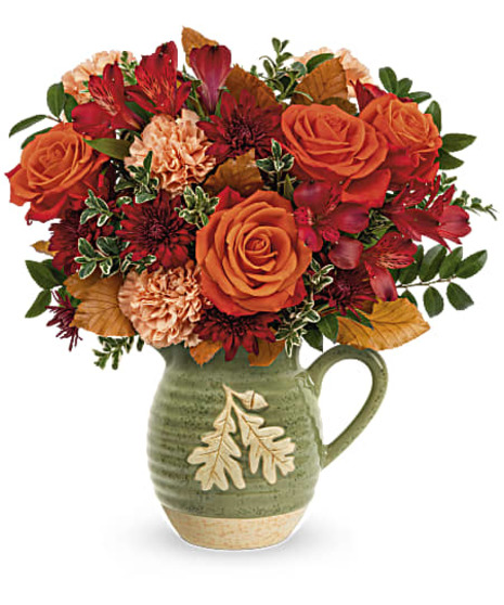 Charming Acorn Pitcher