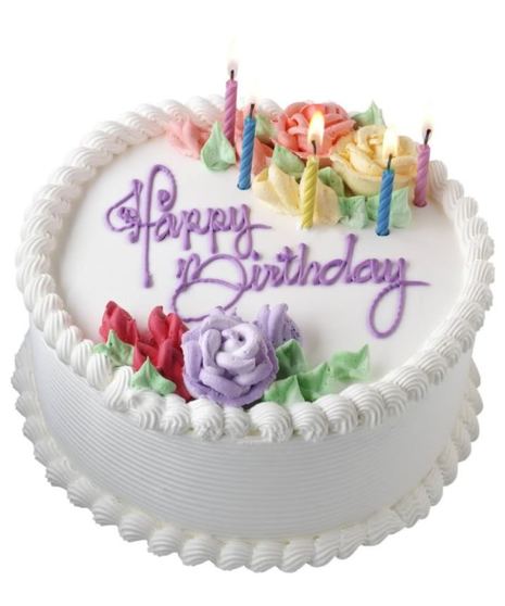 Traditional Birthday Cake