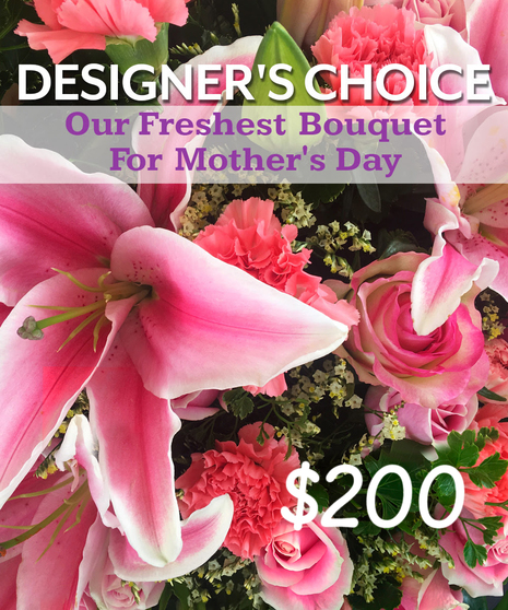 DESIGNER'S CHOICE MOTHER'S DAY BOUQUET