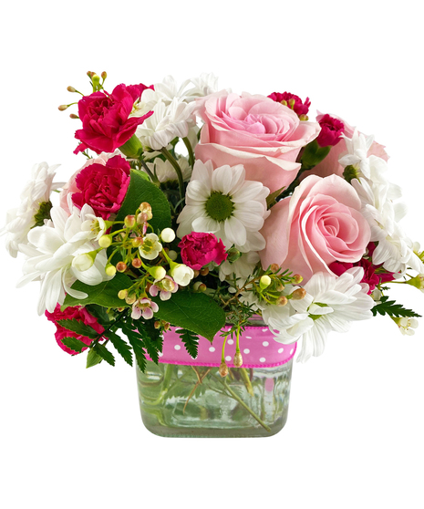 Polka Dots & Posies Flowers - Cincinnati Flower Delivery